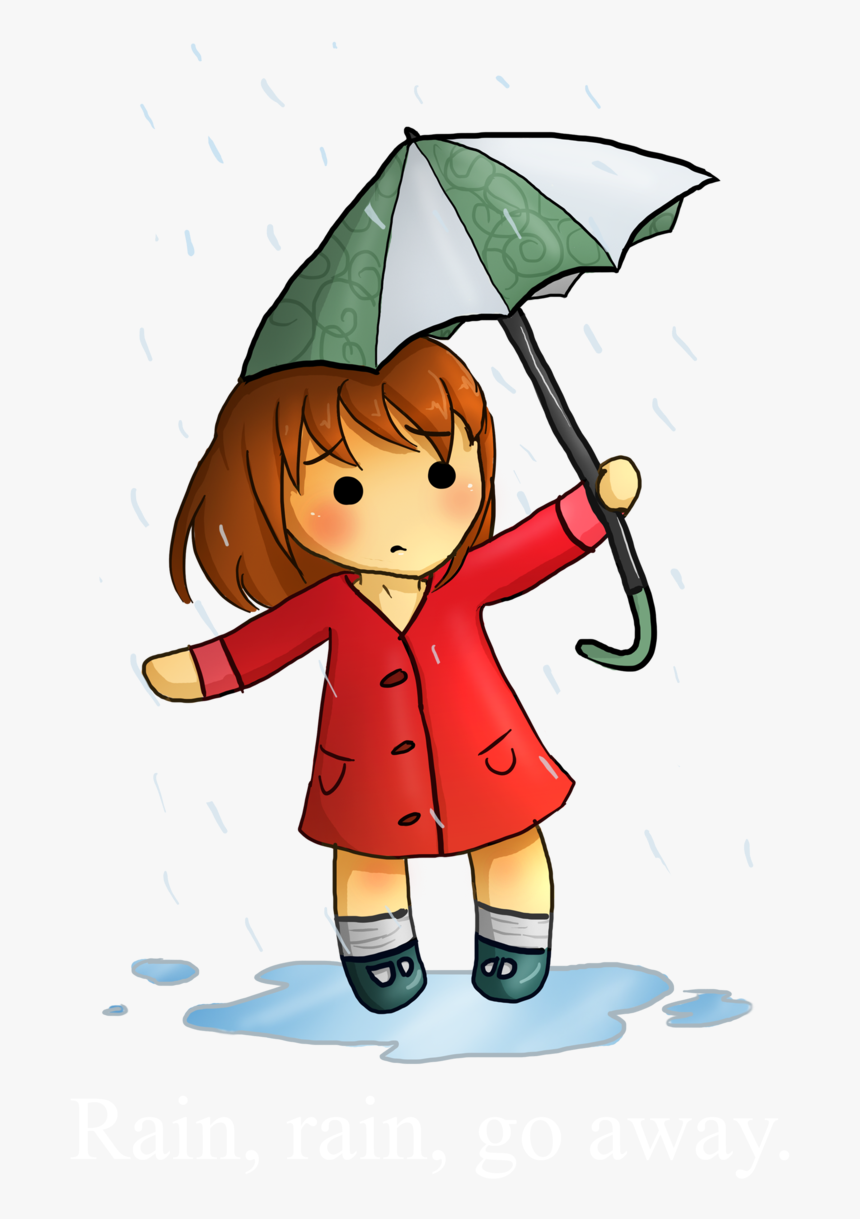 Rain Boy Drawing, HD Png Download
