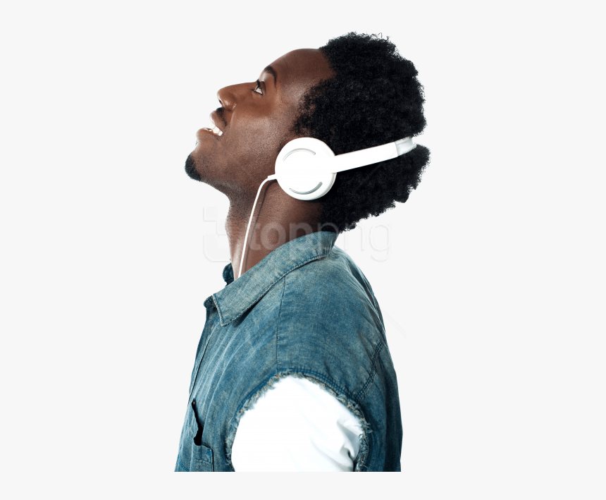 Listening To Music Png, Transparent Png