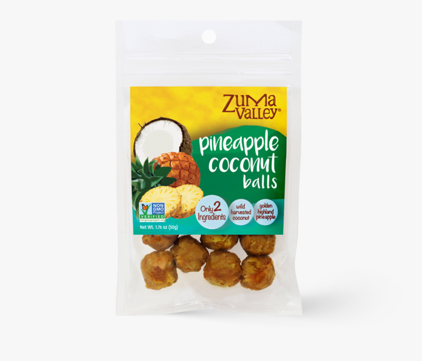 Zuma Valley Pineapple Coconut Balls - Panela, HD Png Download