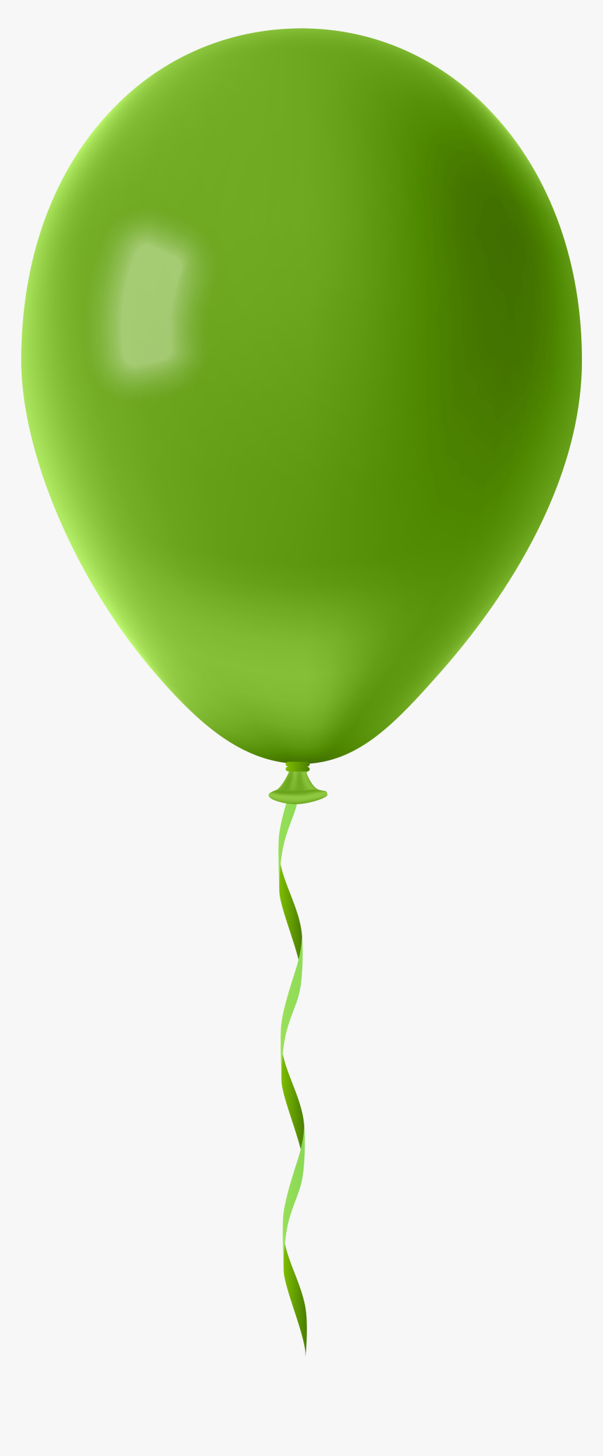 Green Balloon Png, Transparent Png