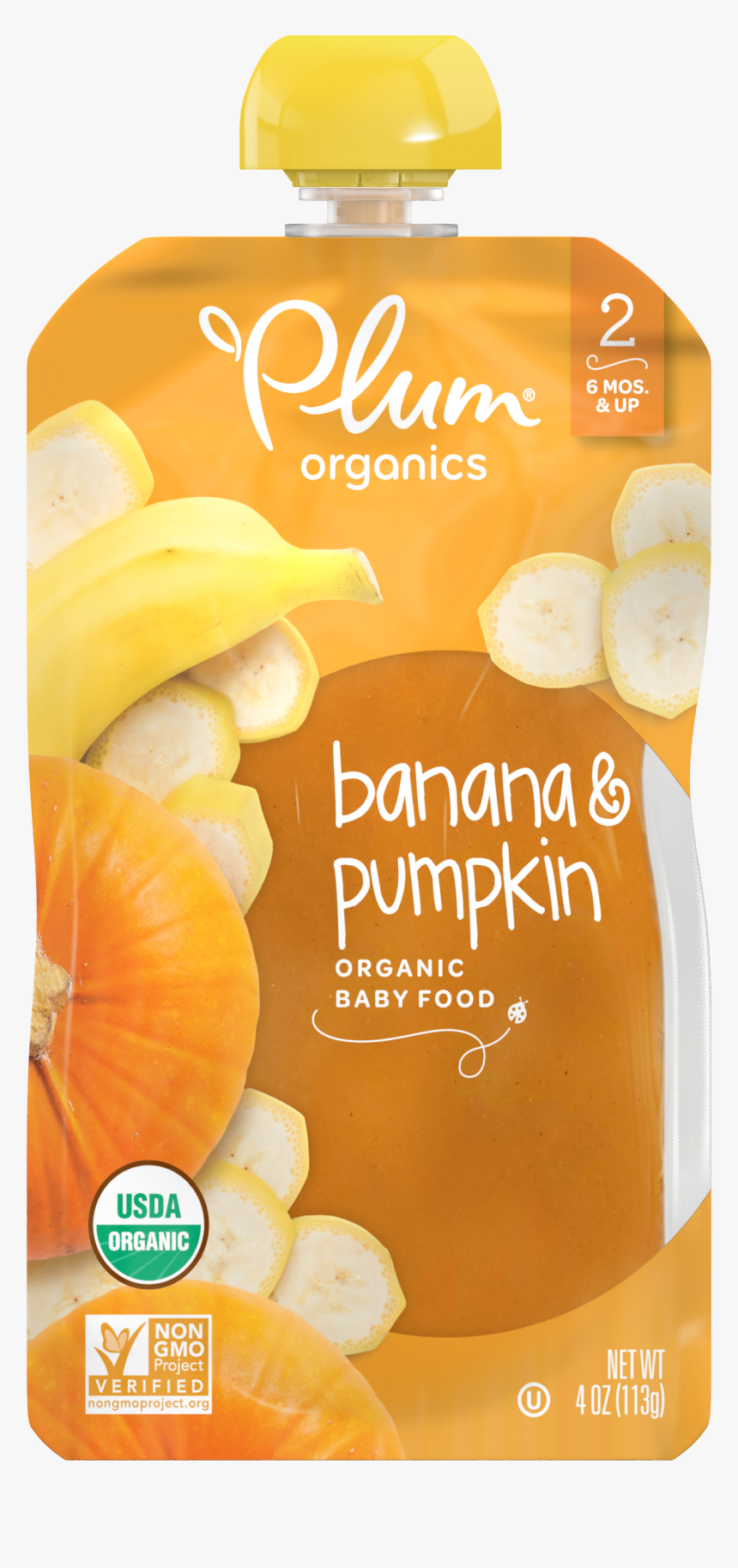Banana & Pumpkin - Banana Pumpkin Baby Food, HD Png Download