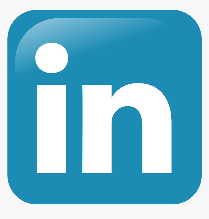 Linkedin Logo Png - Social Media, Transparent Png