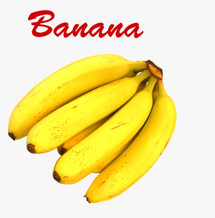 Banana Png Picture - Saba Banana, Transparent Png