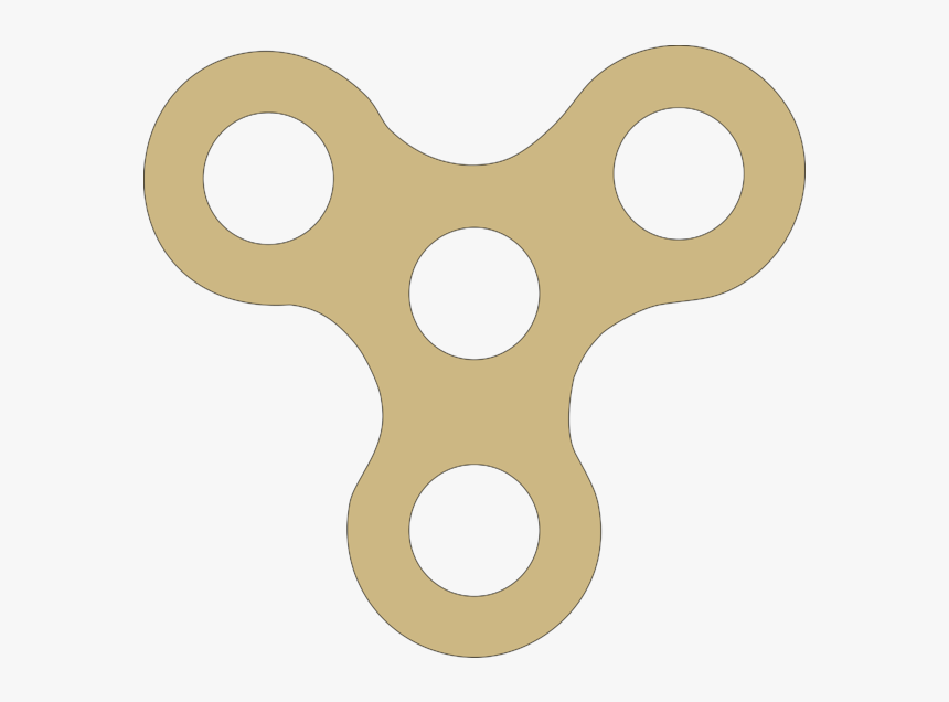 Fidget Spinner Cut Out, HD Png Download