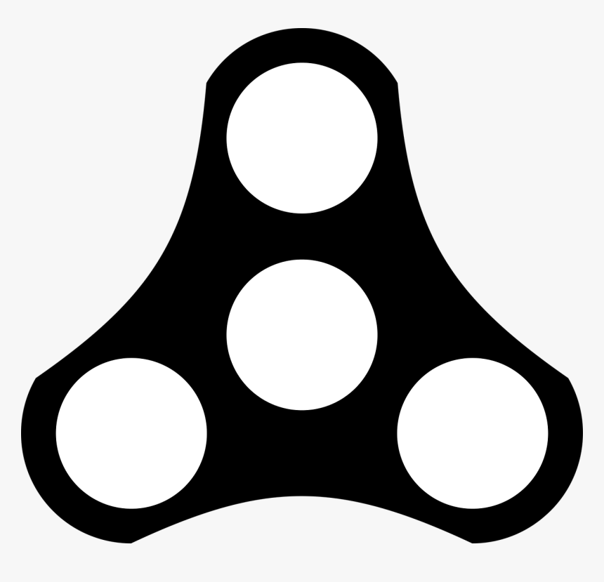 Fidget Spinner Vector Png, Transparent Png