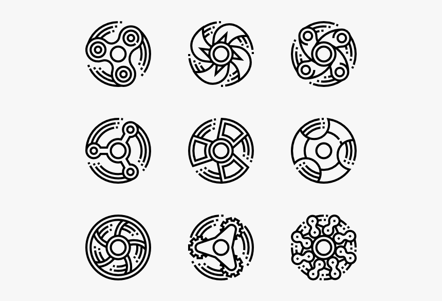 Fidget Spinner - Spinning Wheel Icon, HD Png Download