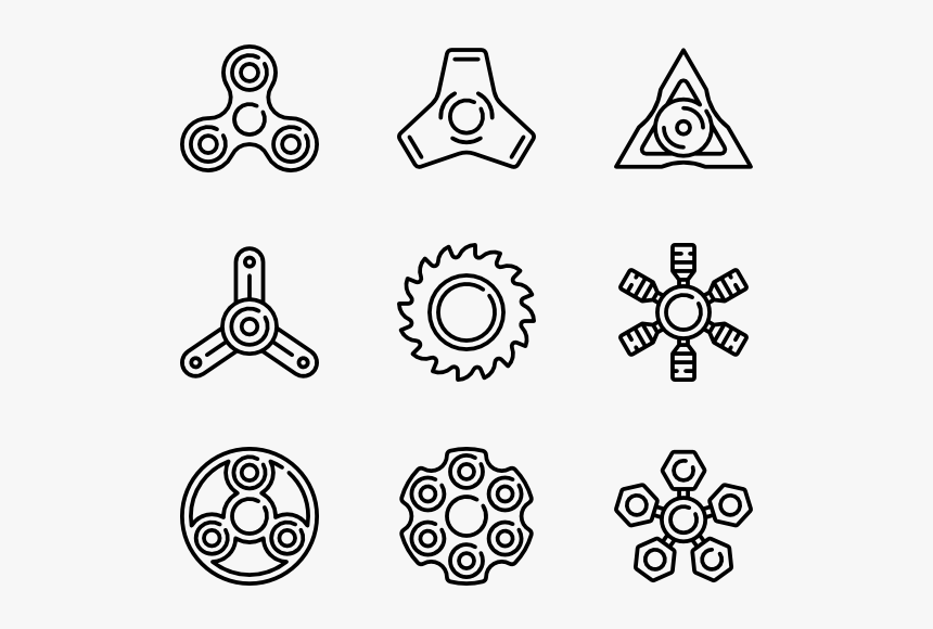 Fidget Spinner - Event Icon Vector, HD Png Download