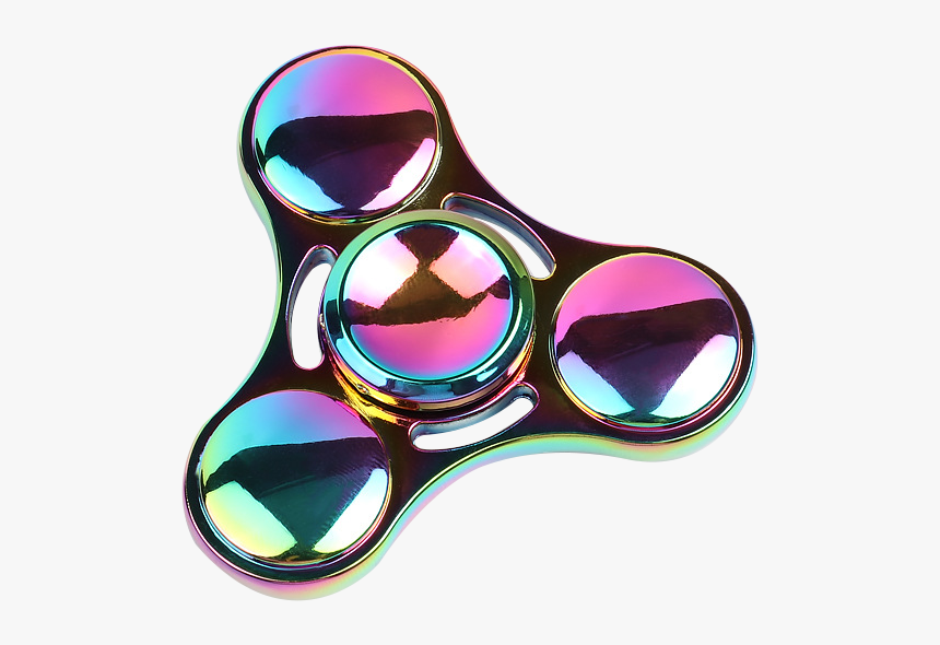 High Speed Fidget Spinner Colorful Electroplating Hand - 指 尖 陀螺, HD Png Download