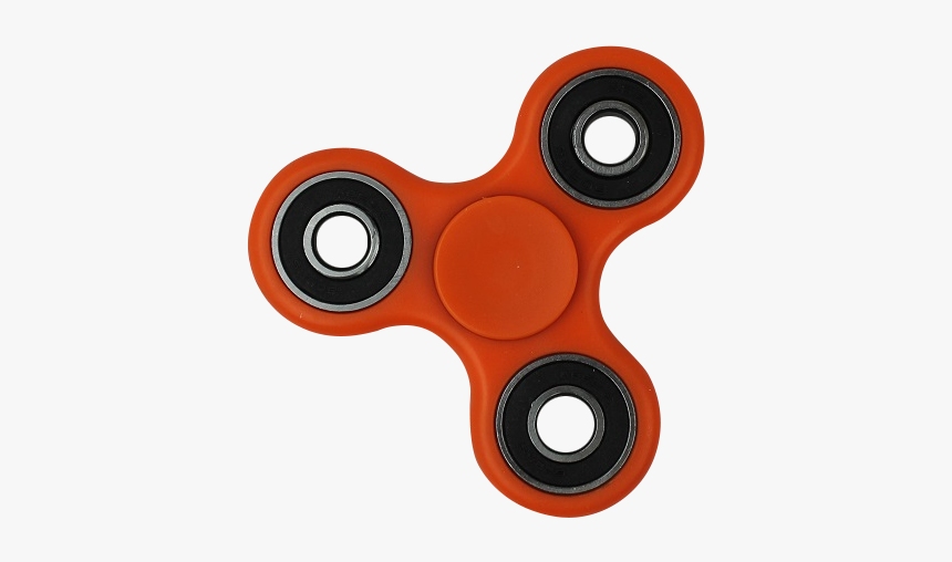 Fidget Spinner Triangle, Plastic - Carmine, HD Png Download