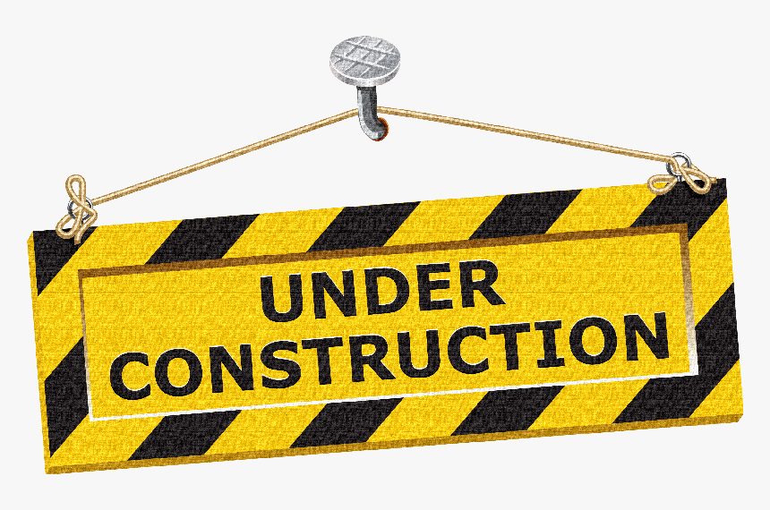 Acessórios Construction Theme, Under Construction, - Sign, HD Png Download