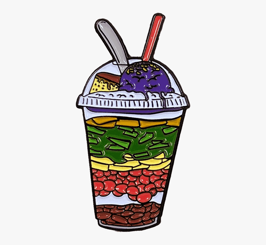 Halo Halo Enamel Pin, HD Png Download