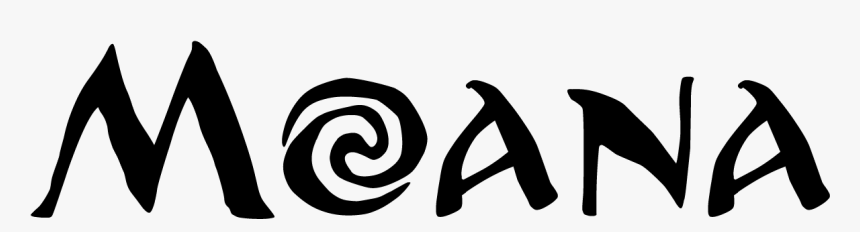 Moana - Moana Tipografia, HD Png Download
