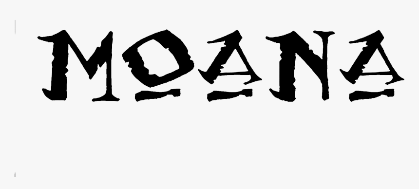 File - Moana - Calligraphy, HD Png Download