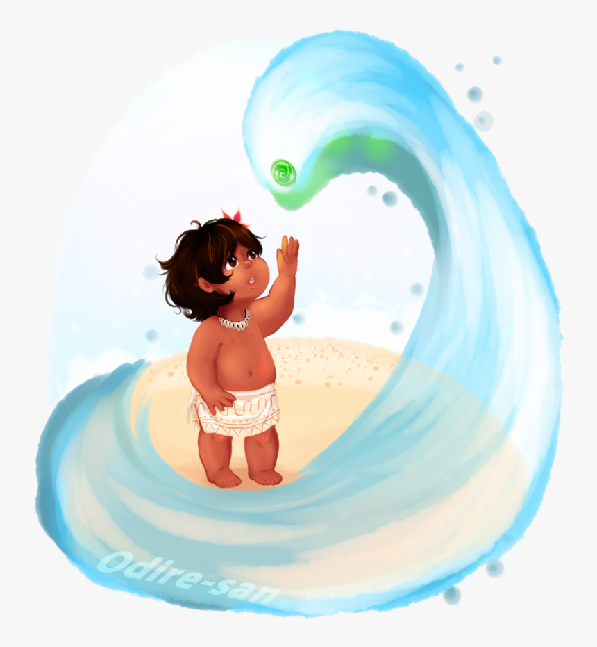 Choseen By The Ocean Odire San On - Onda Moana Baby Png, Transparent Png