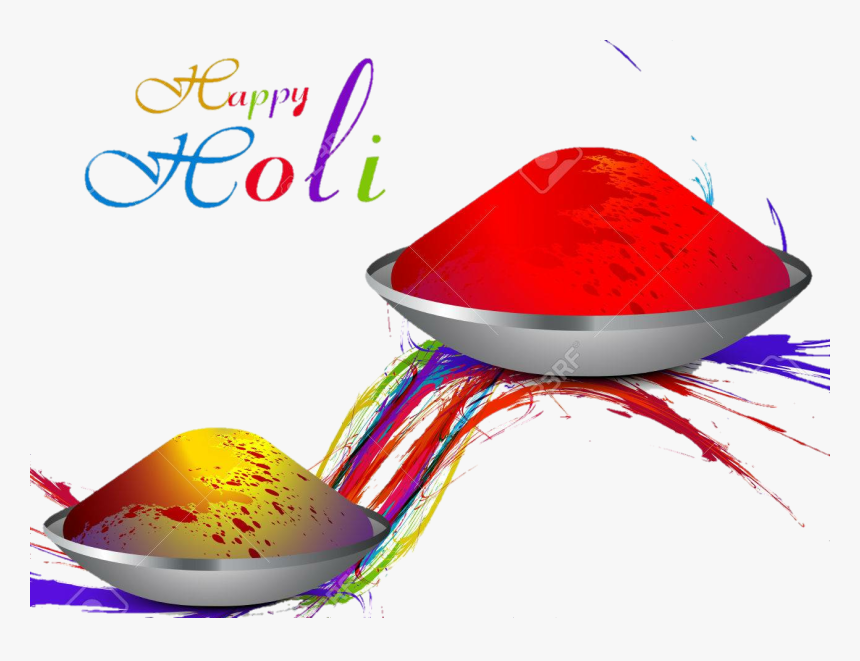 Transparent Happy Holi In Png - Happy Holi Clipart Png, Png Download