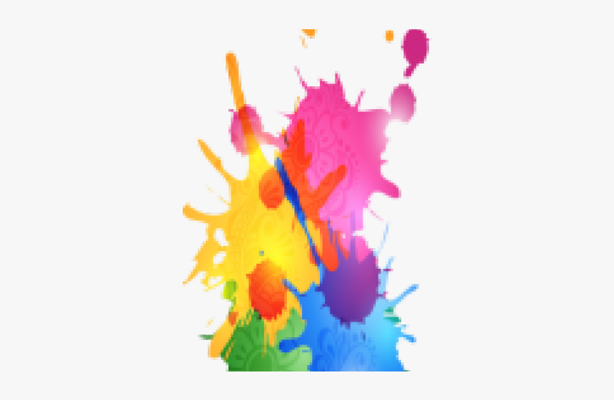 Holi Png Transparent Images - Illustration, Png Download