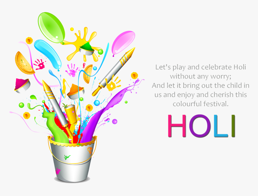 Happy Holi Wishes 2018 , Png Download - Holi Greetings, Transparent Png