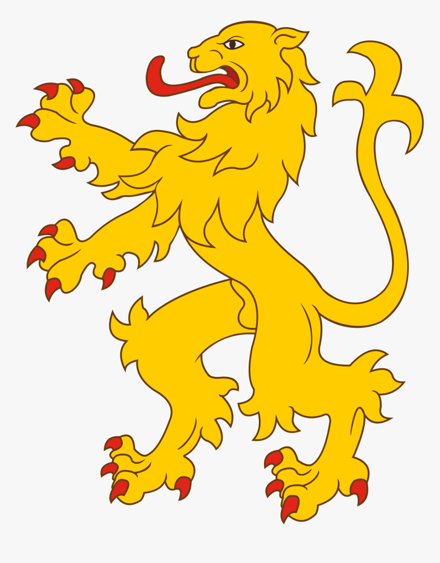 Coat Of Arms Lion Png Graphic Library - Lion Coat Of Arms Png, Transparent Png