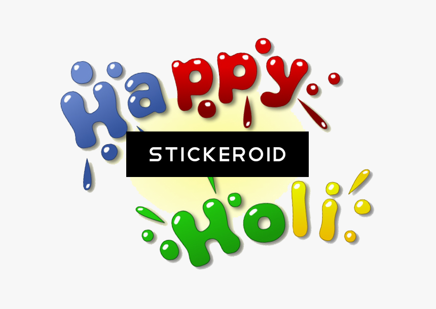 Happy Holi Text - Shayari Happy Holi Images 2019, HD Png Download