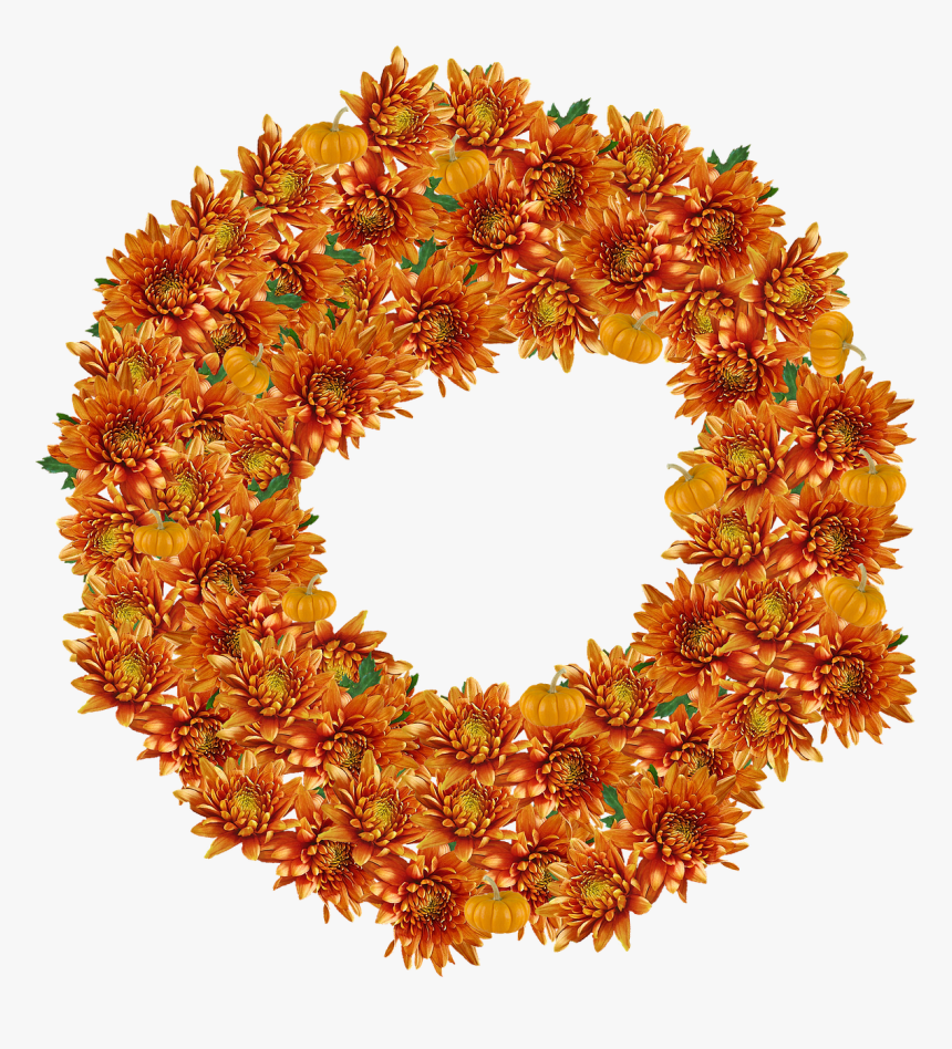 Orange Crown Flower, HD Png Download