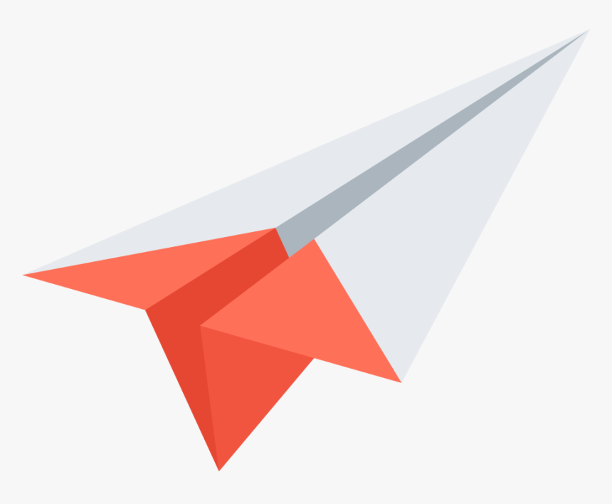 Paper Plane Png Image - Paper Rocket Png, Transparent Png