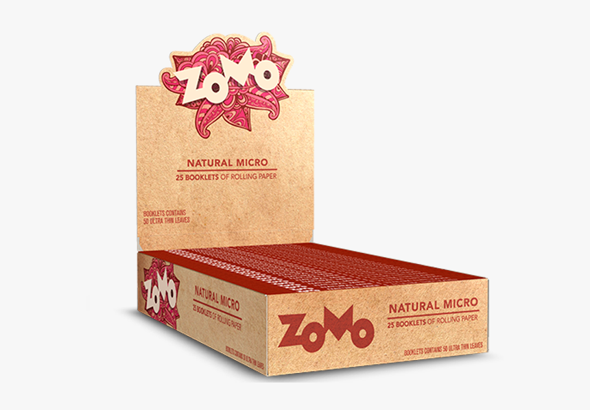 Display Zomo Papel Linha Natural - Seda Zomo Natural Micro, HD Png Download