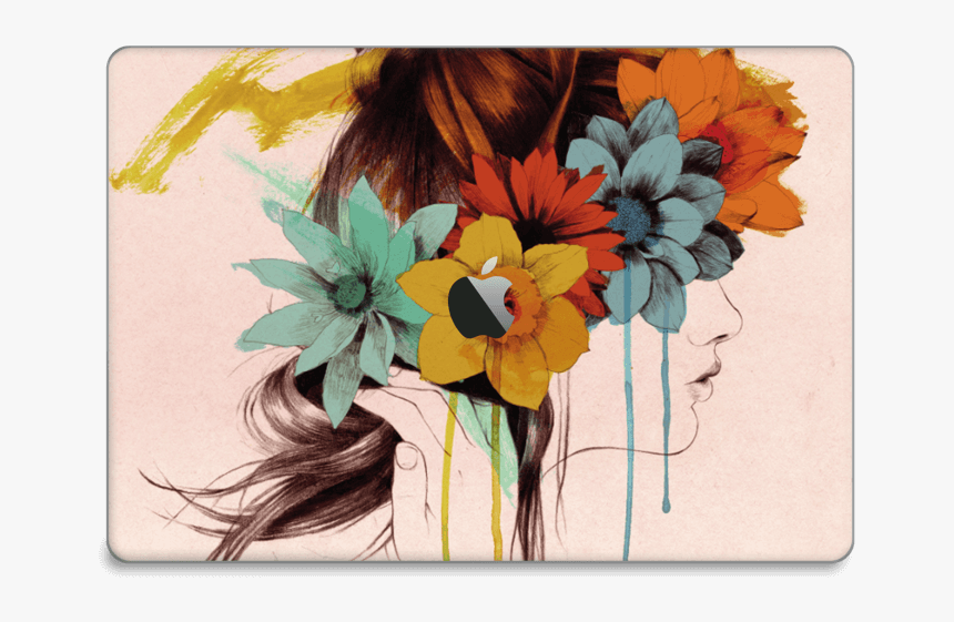Flower Crown Skin Macbook Pro 15” 2016- - Depression Healthy Place Quotes, HD Png Download