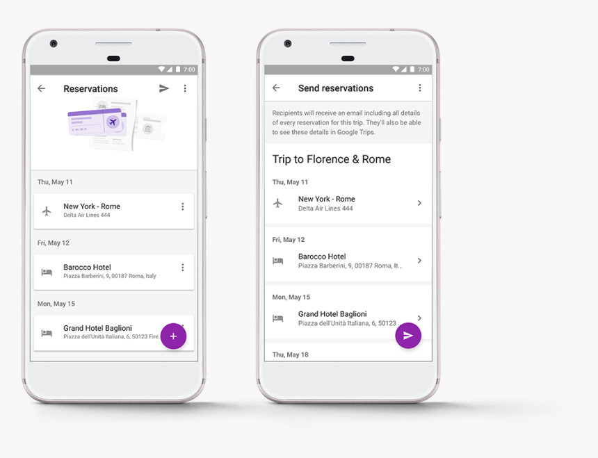 Google Trips Itinerary, HD Png Download