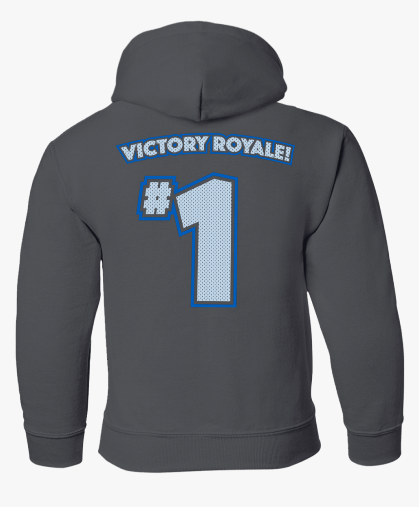 Victory Royale Youth Pullover Hoodie Back Print - Hoodie, HD Png Download