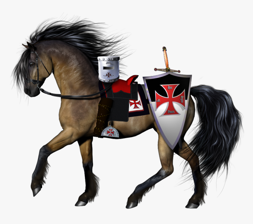 Knight Riding Horse Transparent, HD Png Download