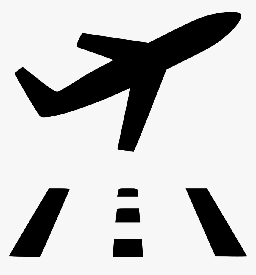 Aeroplan Air Airplane Airport Flight Plane - Flight Black And White Clipart, HD Png Download