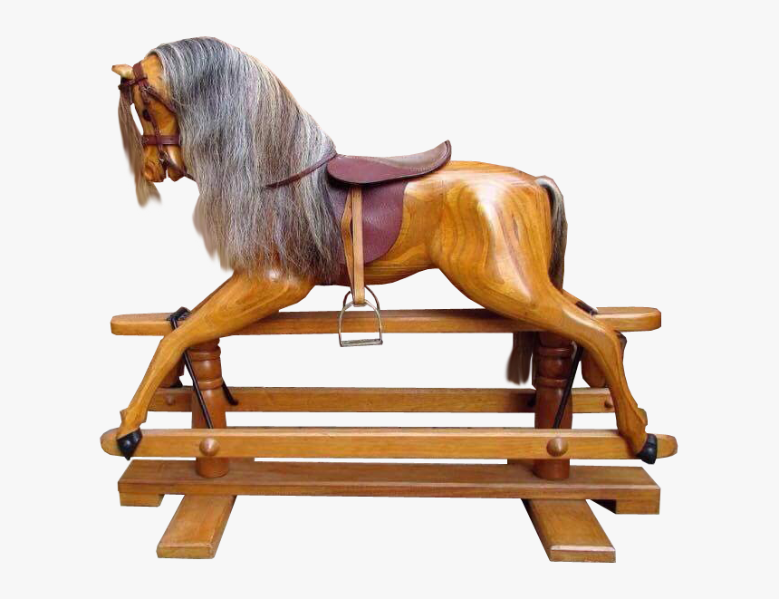 Wooden Rocking Horse Transparent Background Image - Rocking Horse Transparent Background, HD Png Download