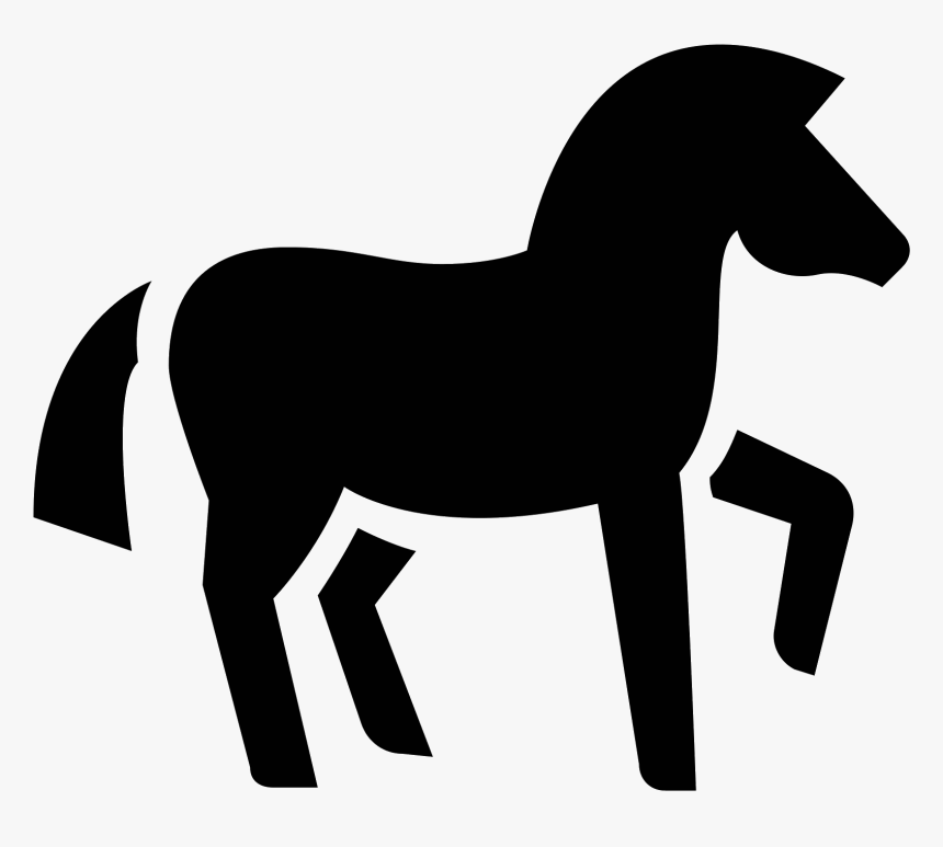 Horse Png Legs Up - Horse Icon Svg, Transparent Png