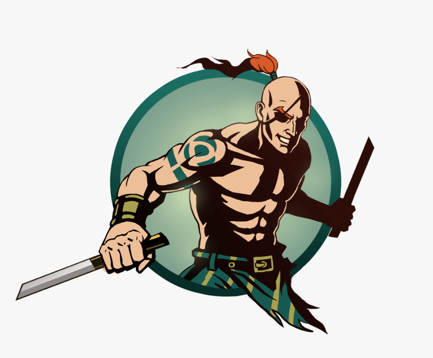 Cartoon Knife Png - Shadow Fight 2 Vulture, Transparent Png