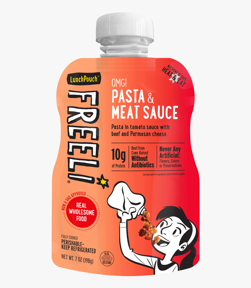Freeli Pastameatsauce Front Copy Square, HD Png Download