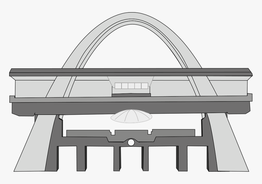 Independence Square, Accra, Ghana, 1957, Architecture - Ghana Independence Arch Clipart, HD Png Download