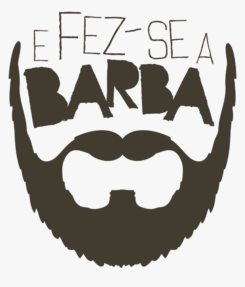 Long Beard Png - Desenho De Uma Barba, Transparent Png