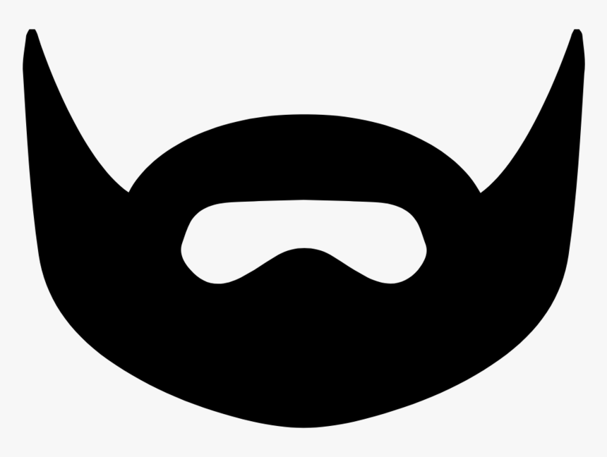 Black Beard Png , Png Download - Beard Svg File, Transparent Png