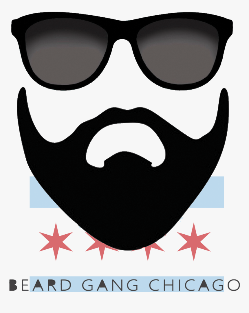 Beard And Glasses Logo, HD Png Download