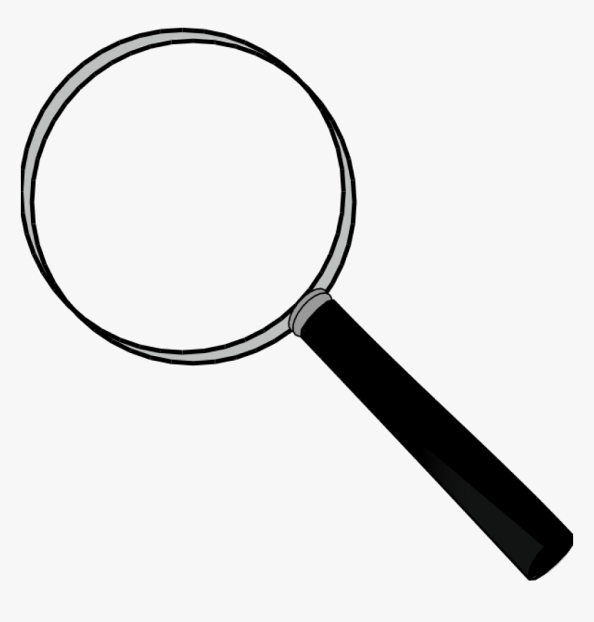 Transparent White Magnifying Glass Png - Magnifying Glass Png, Png Download