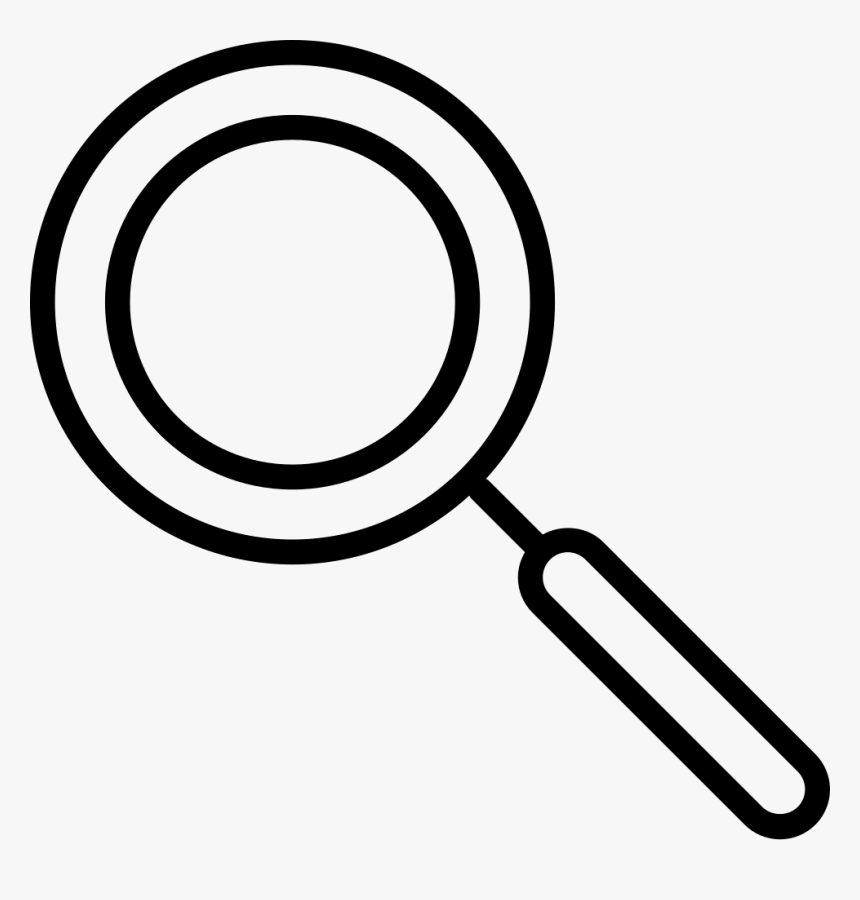 Magnifying-glass Search Glass Magnifier Lookup - Circle, HD Png Download