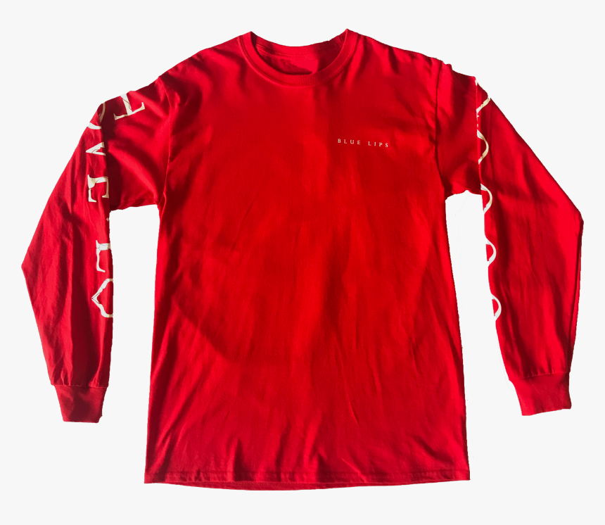 Red Long Sleeve Png, Transparent Png
