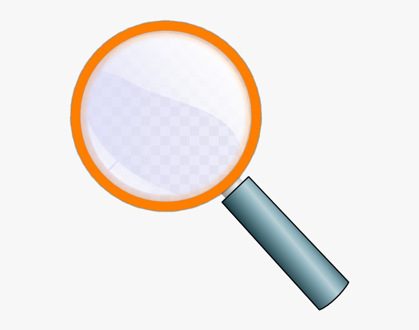 Magnifying Glass Orange Clipart Transparent Png Glass Clipart Png