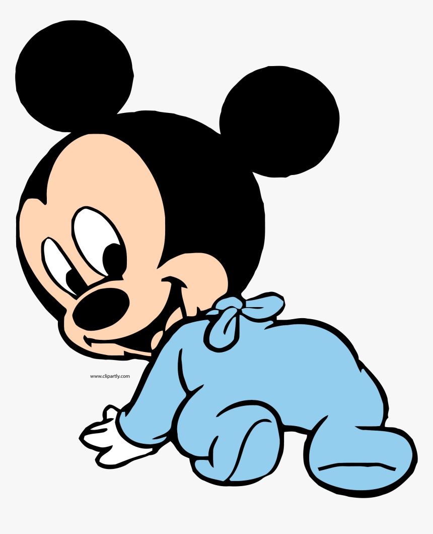 Baby Mouse Png Clipartly - Baby Mickey Clipart, Transparent Png