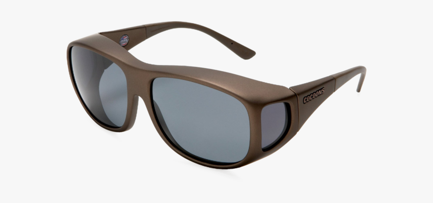 Cocoons Fitovers Polarized Sunglasses Pilot - Sunglasses, HD Png Download