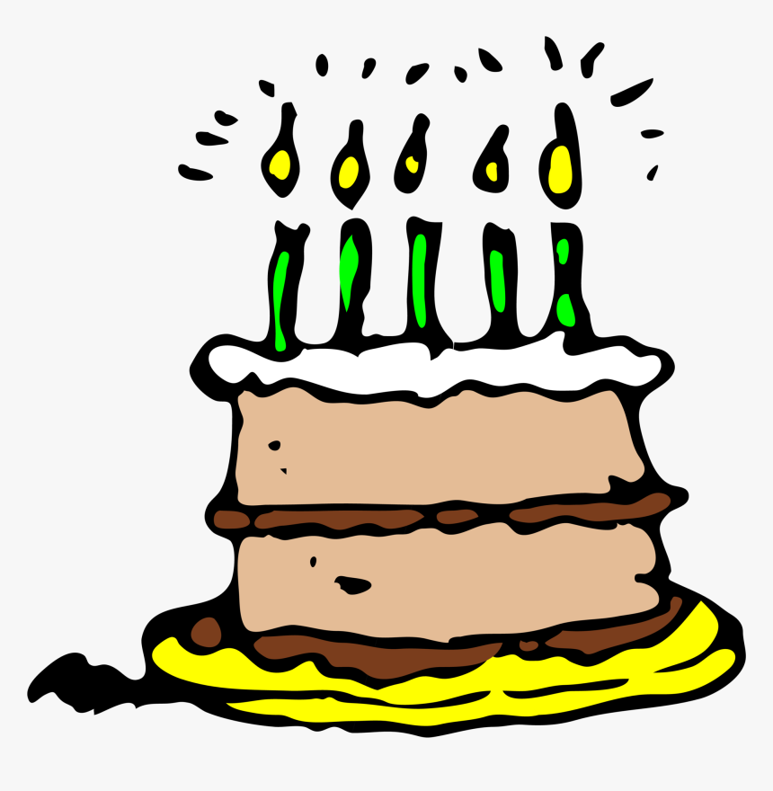 Adult Birthday Party Clip Art Clipart Belated - Torta Clip Art, HD Png Download