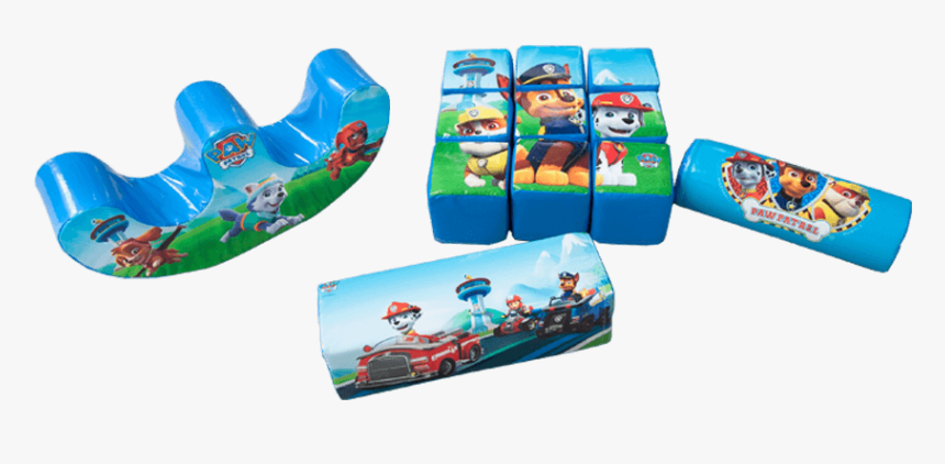 Paw Patrol Softplay Set - Toy, HD Png Download