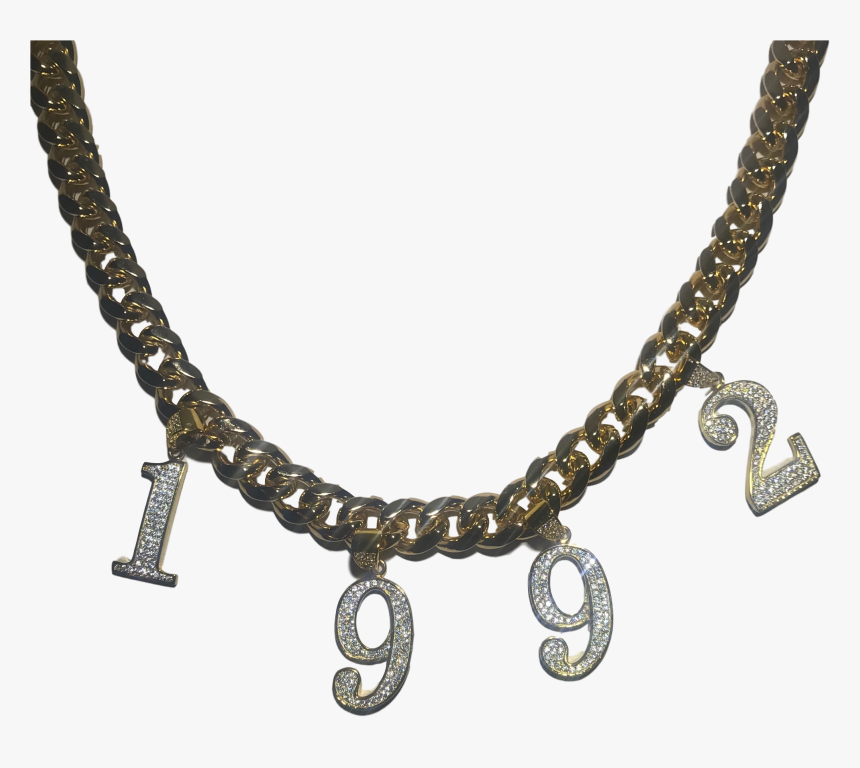 Cuban Chain Png - Matte Black Chain Necklace, Transparent Png