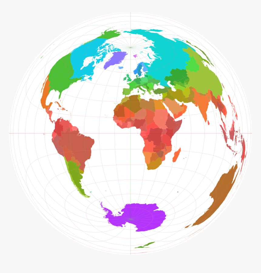 World Borders Lamb Azi - World Map Silhouette Png, Transparent Png