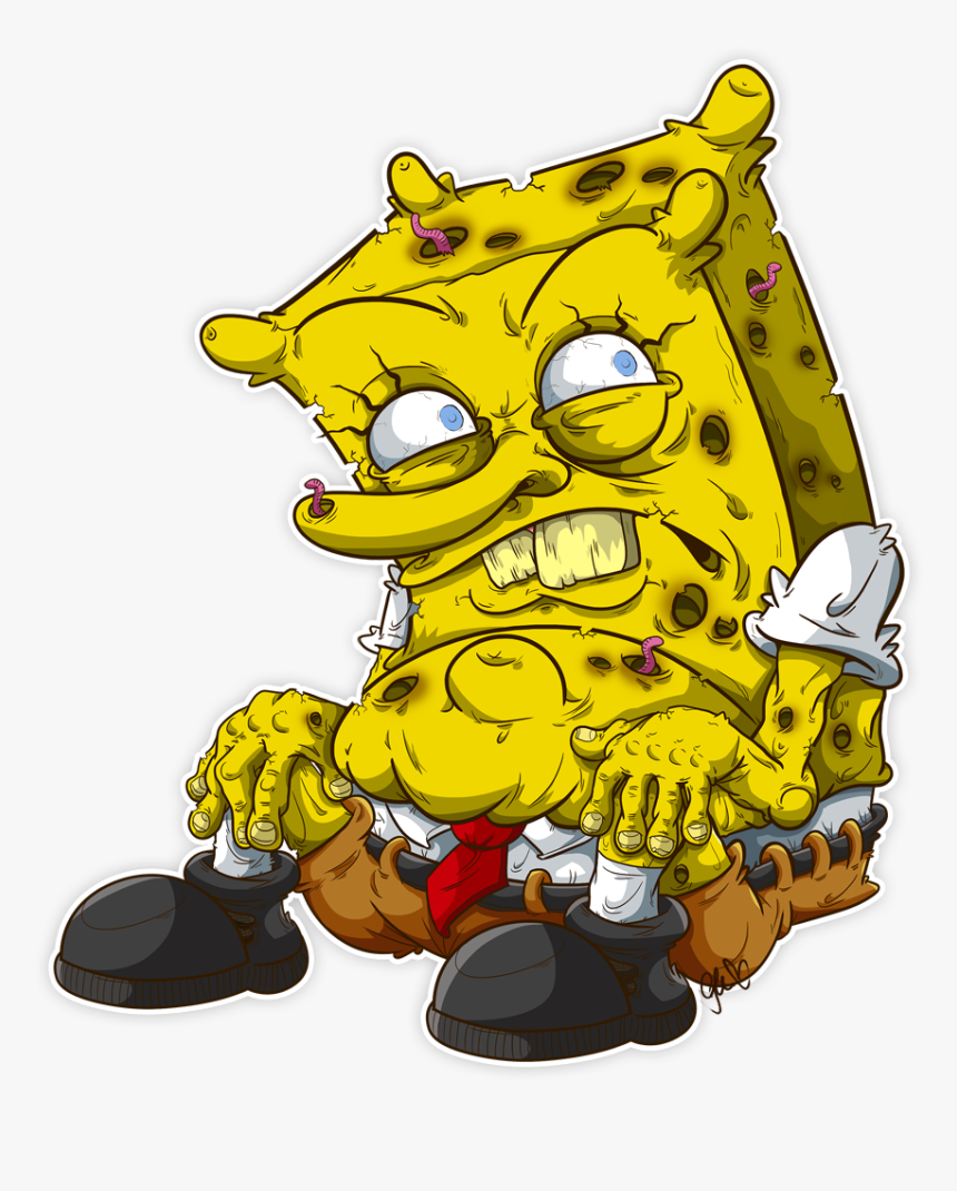 Scary Spongebob - Bad Pictures Of Spongebob, HD Png Download